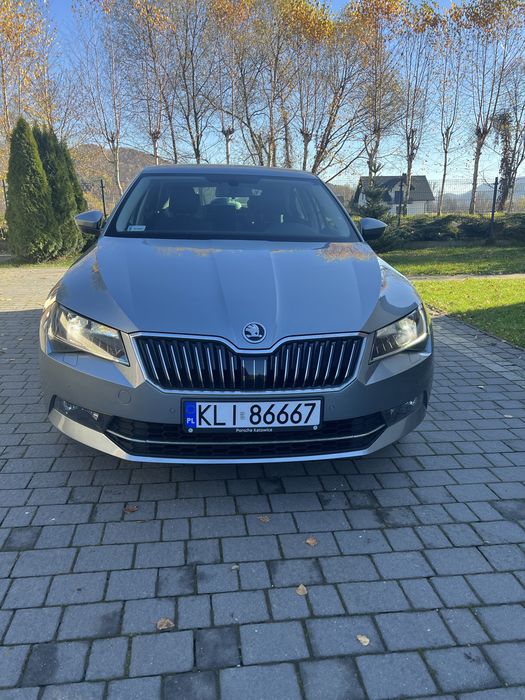 Skoda SUPERB III 2,0tdi 190km,DSG,bezwypadkowy,przebieg 105tys,krajowy