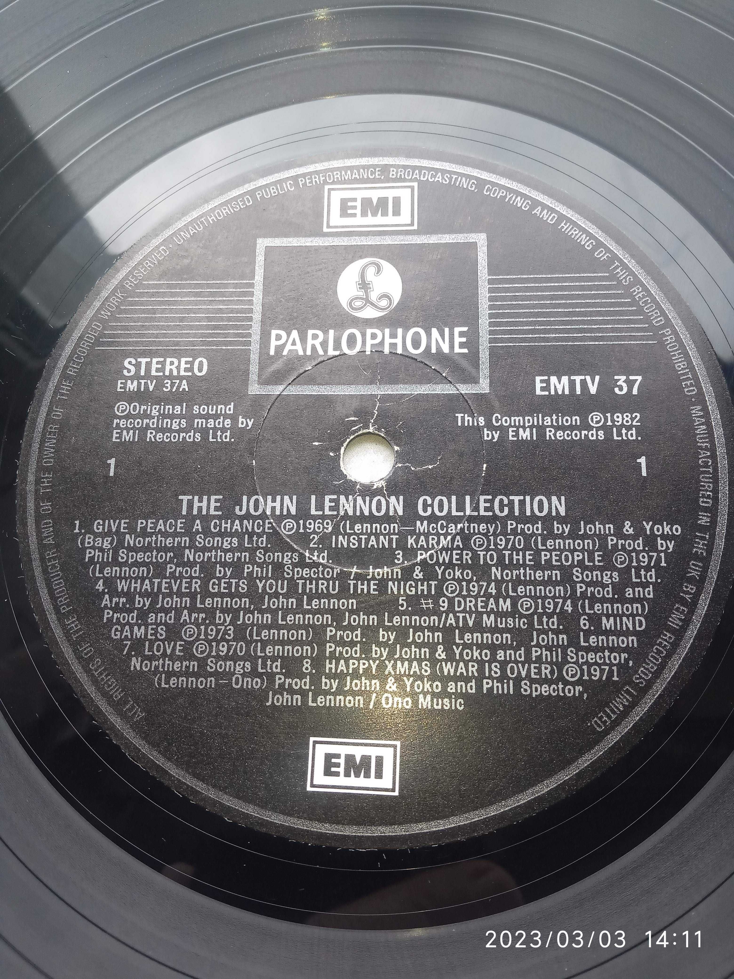 винил John Lennon The collection