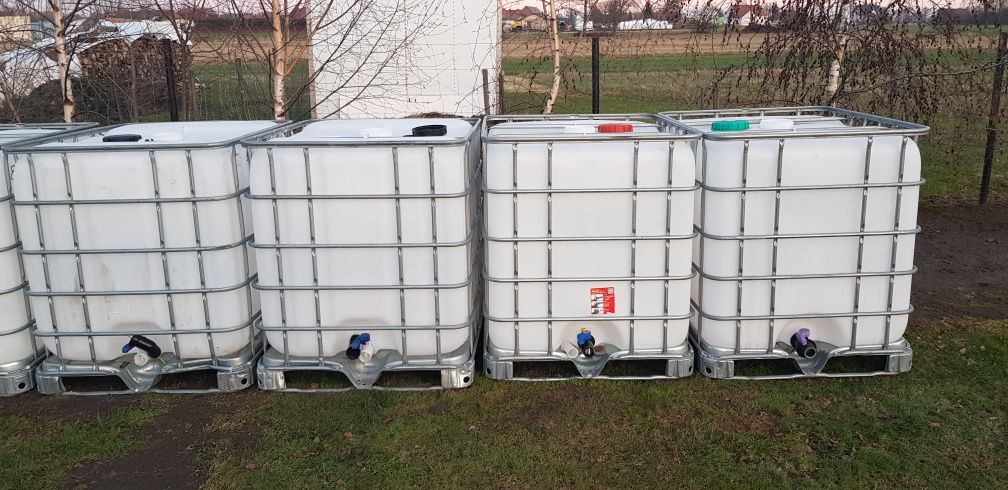 Zbiornik 1000L IBC Mauzer Mauser Paletopojemnik Do Adblue Paliwa RSM