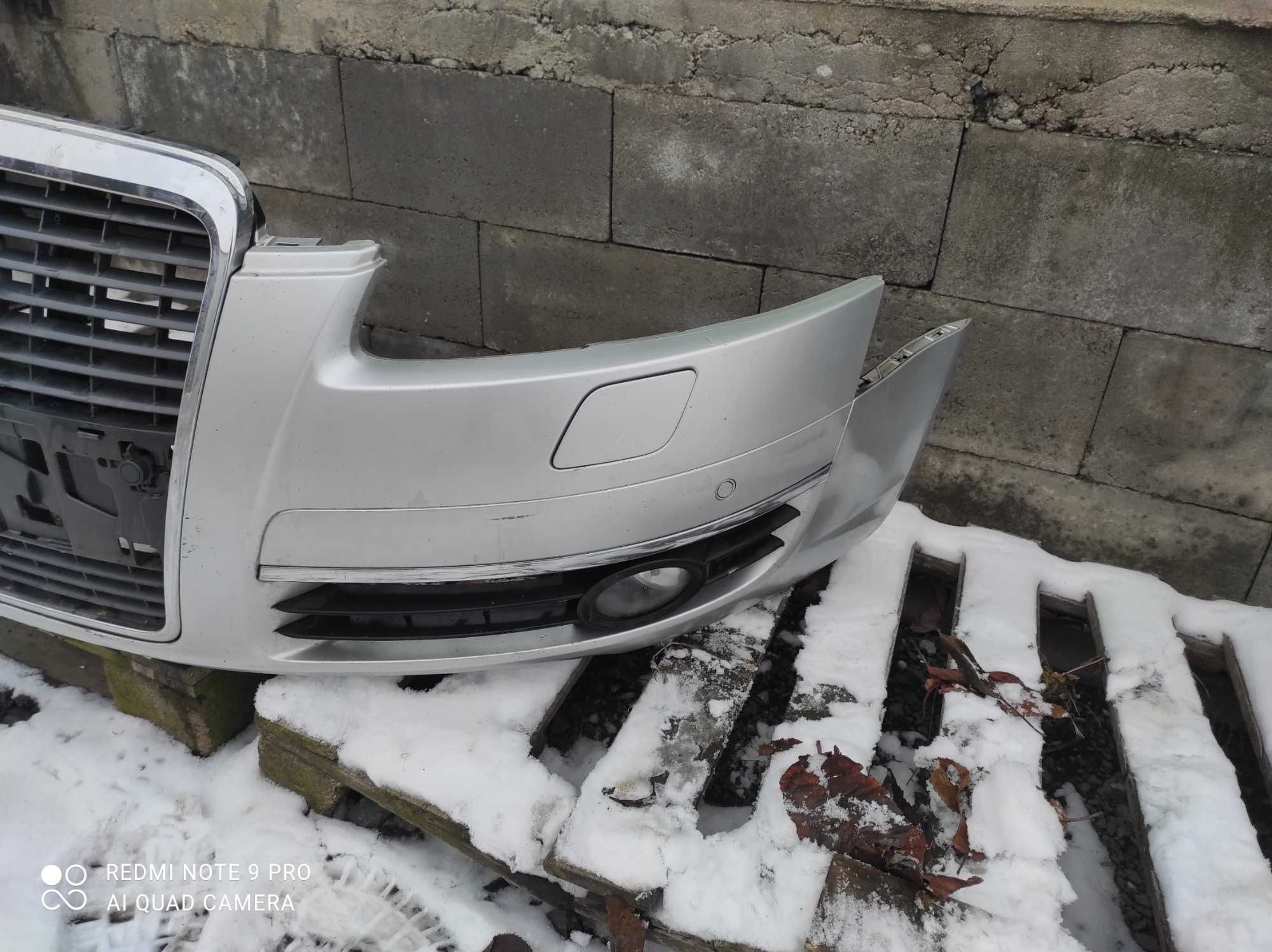 Audi A6 C6 LY7W maska zderzak przedni pdc Xenon błotnik lampa pas