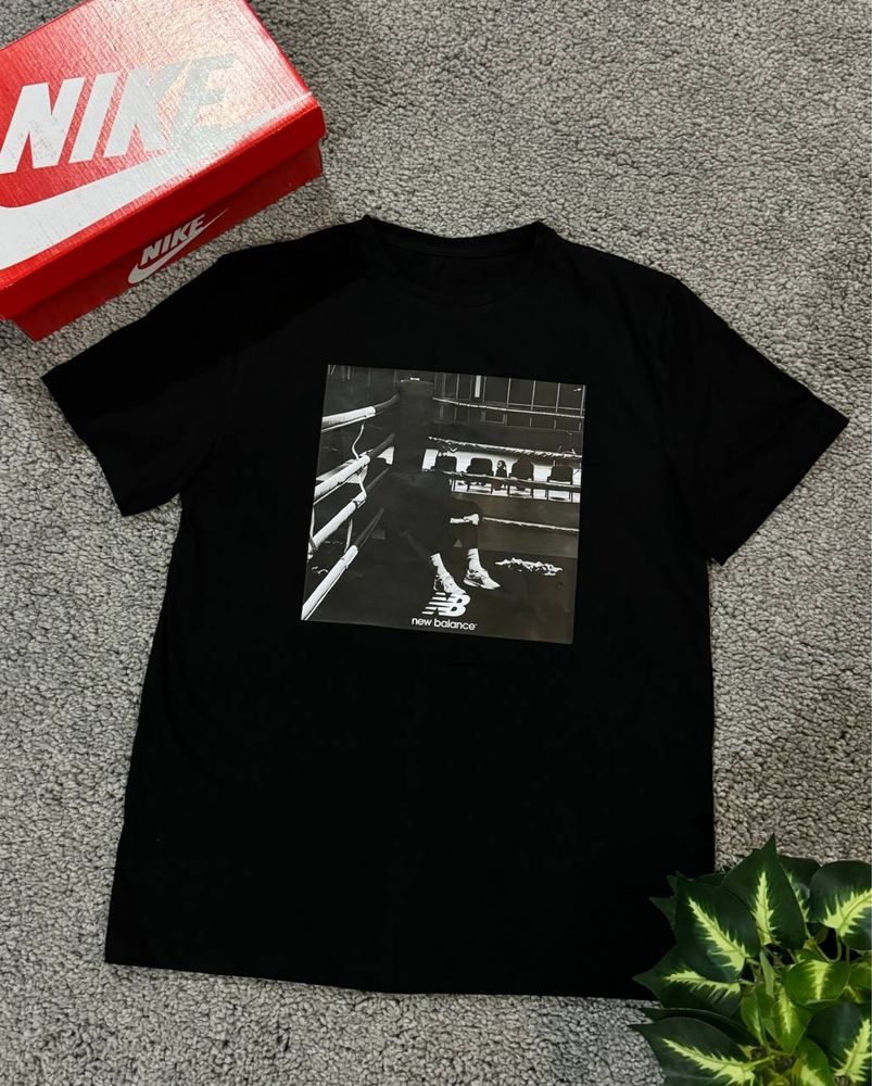 Футболка New Balance Зал / Футболка Нью Беланс Бокс / Футболка НБ NB