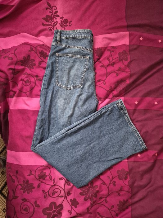 Jeansy dżinsy spodnie wide leg C&A