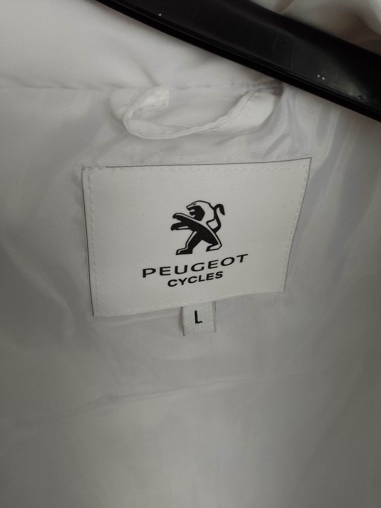 Peugeot ocieplacz kamizelka pikowana szachownica L/XL, nowa