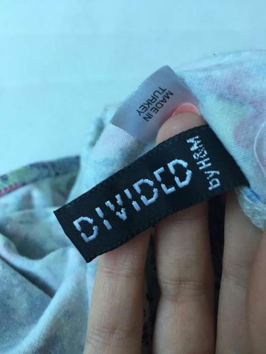 Tunika H&M kwiatki wielokolorowa