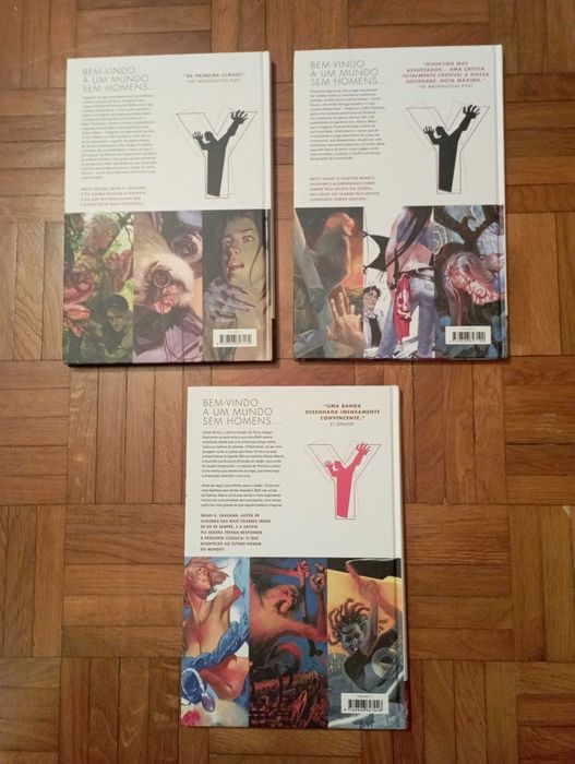 Y, O último Homem - Colecção portuguesa completa em 10 volumes