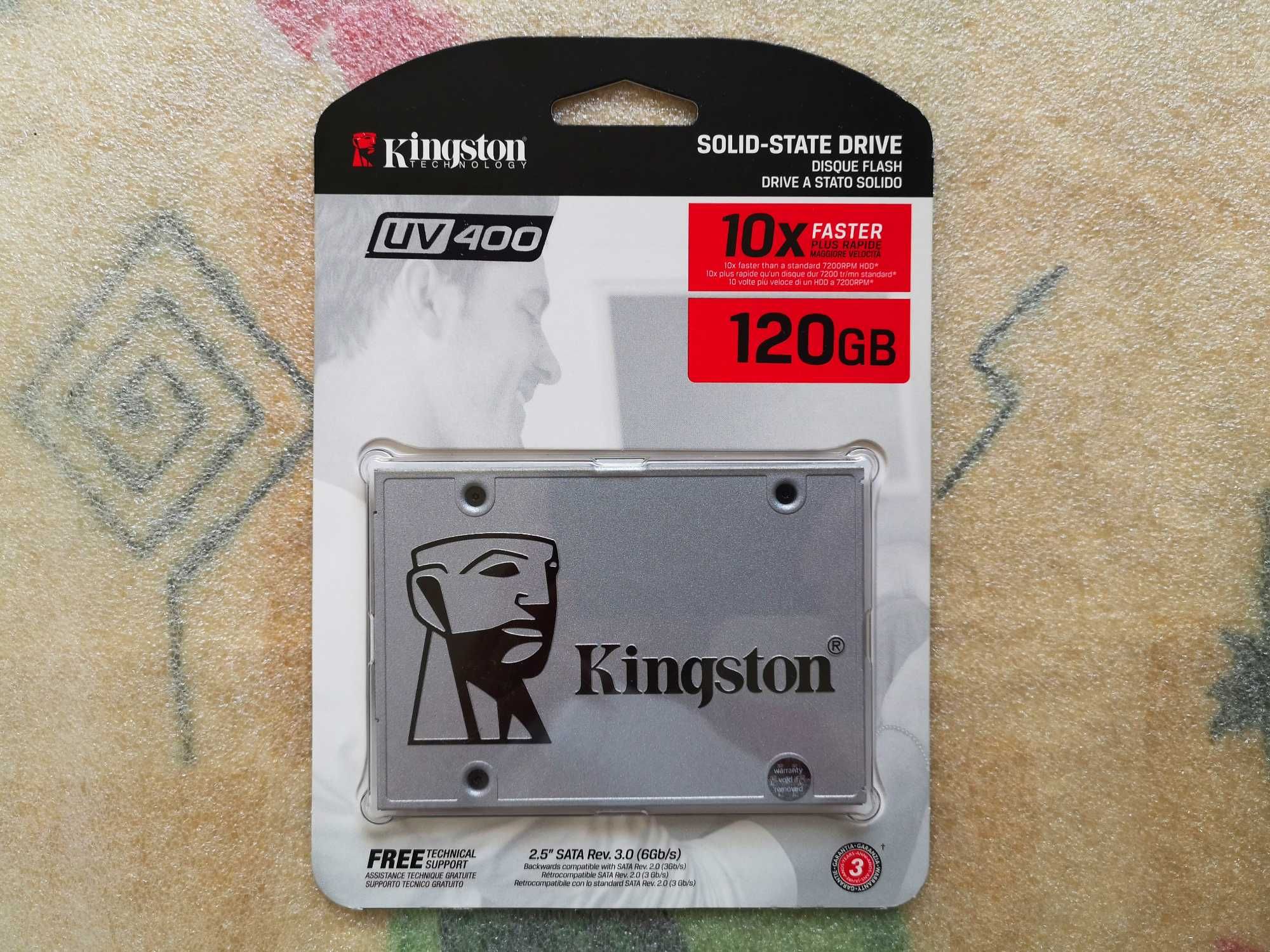 SSD Kingston SSDNow UV400 120GB (SUV400S37/120G)