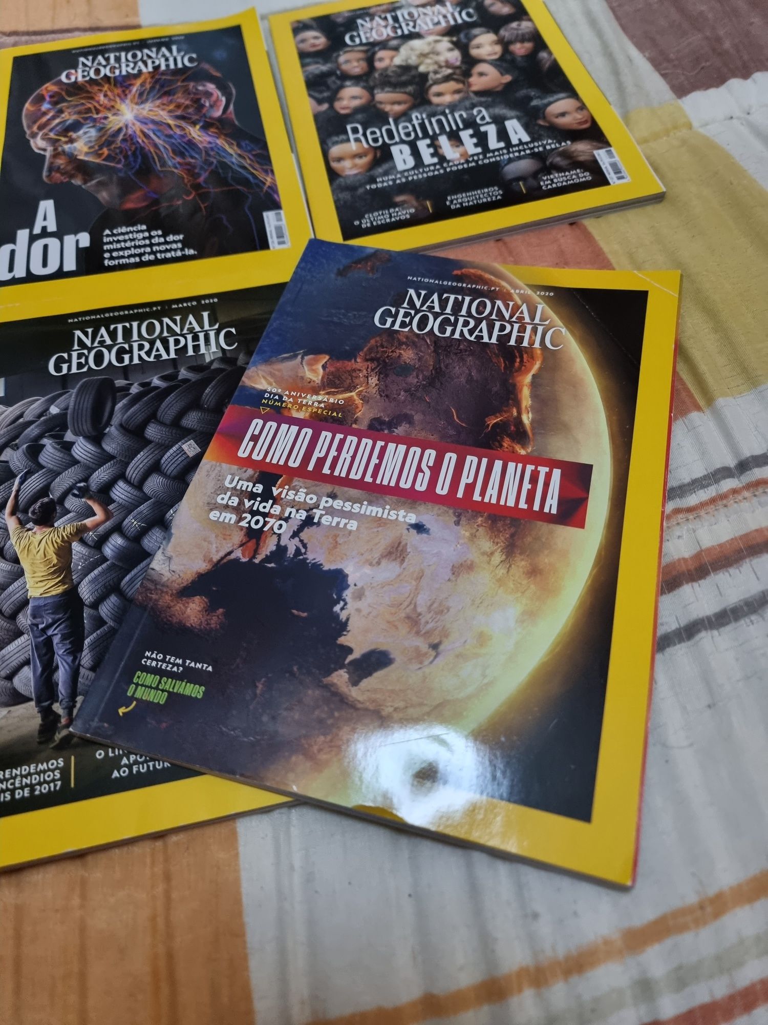 10 revistas National geographic 2021 (janeiro-agosto/outubro-novembro)