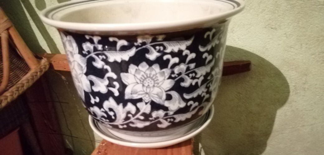 Vaso de porcelana