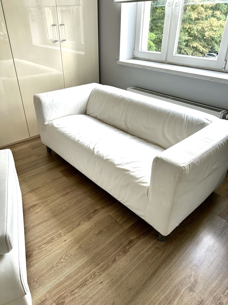 Sofa mała biała IKEA Klipoan