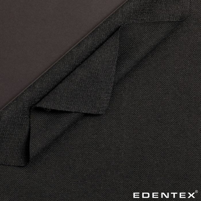 Dresówka pętelkowa czarna Edentex - 24,13 kg, belka materiał do szycia