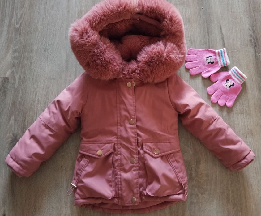 Kurteczka zimowa rozm 98-104 cm
