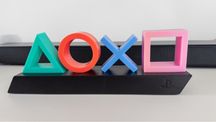 Lampka z logo PlayStation, ozdoba dla graczy