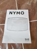 NYMO IKEA czarny abażur 70cm NOWY