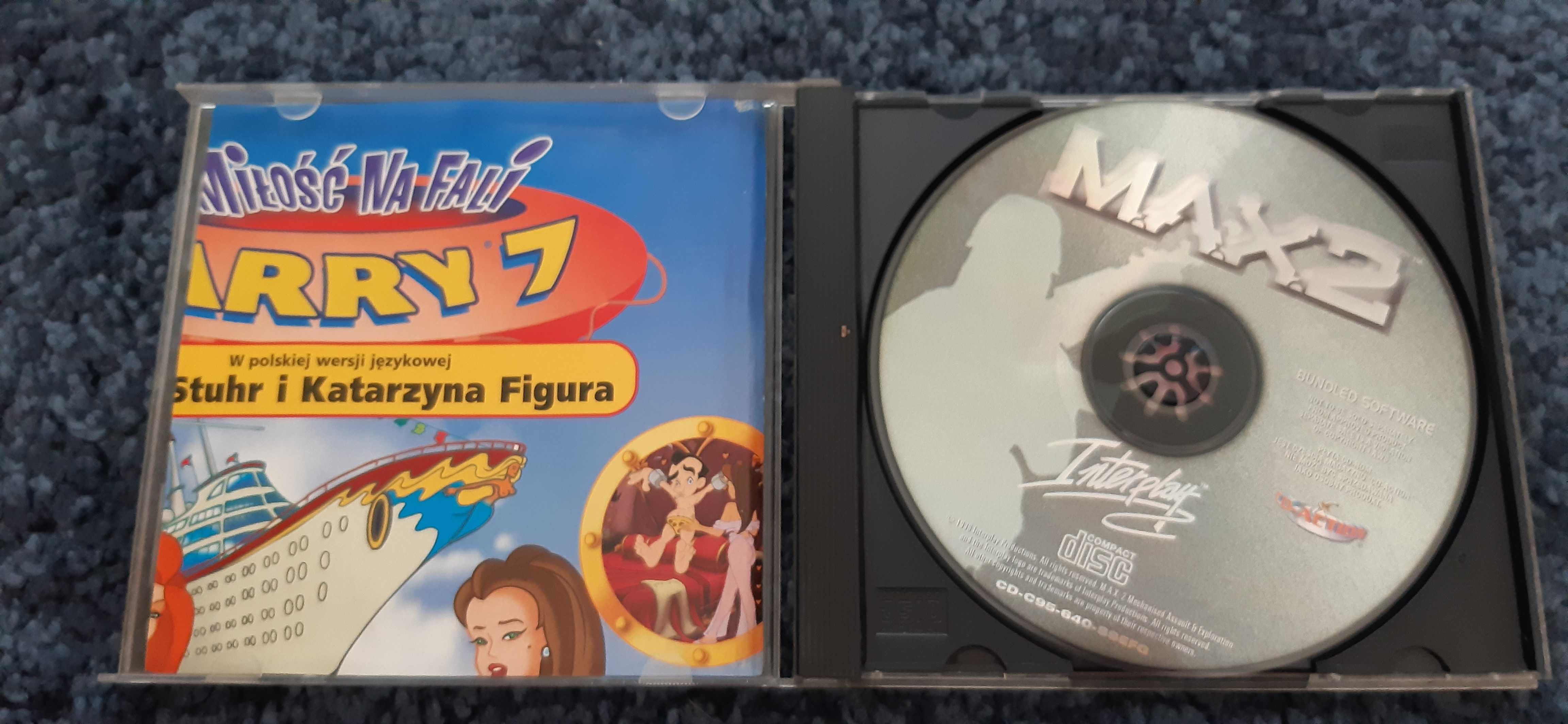 stare gry pc max 2 i inne , stare wydanie cd action , 3 cd