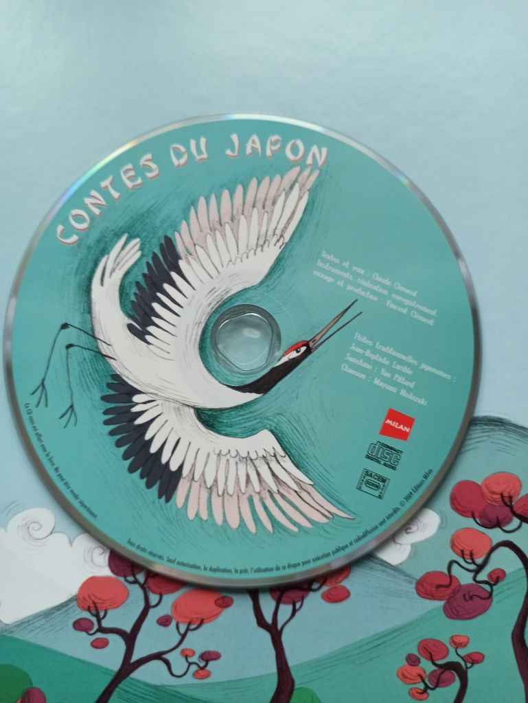 Contes du Japon z CD Princesse Camcam japońska bajka - francuski