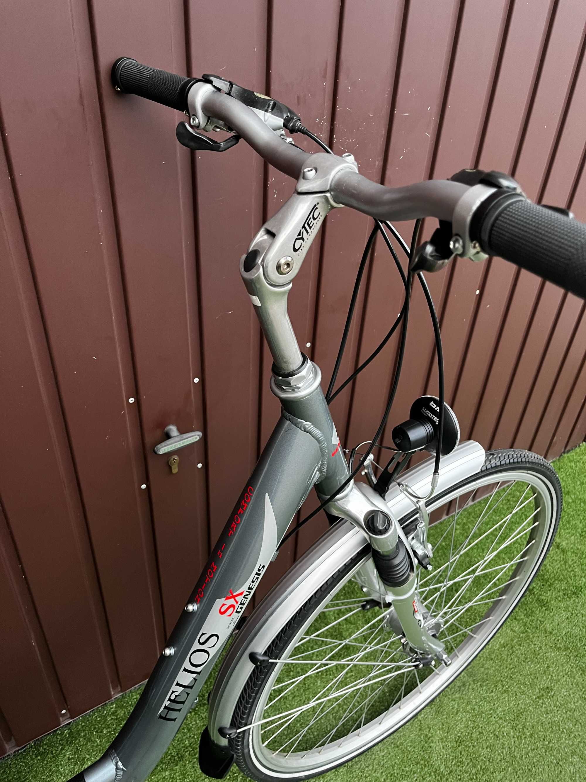 Rower GENESIS HELIOS SX/alu./amor./prądnica/koła 28"/Shimano ACERA