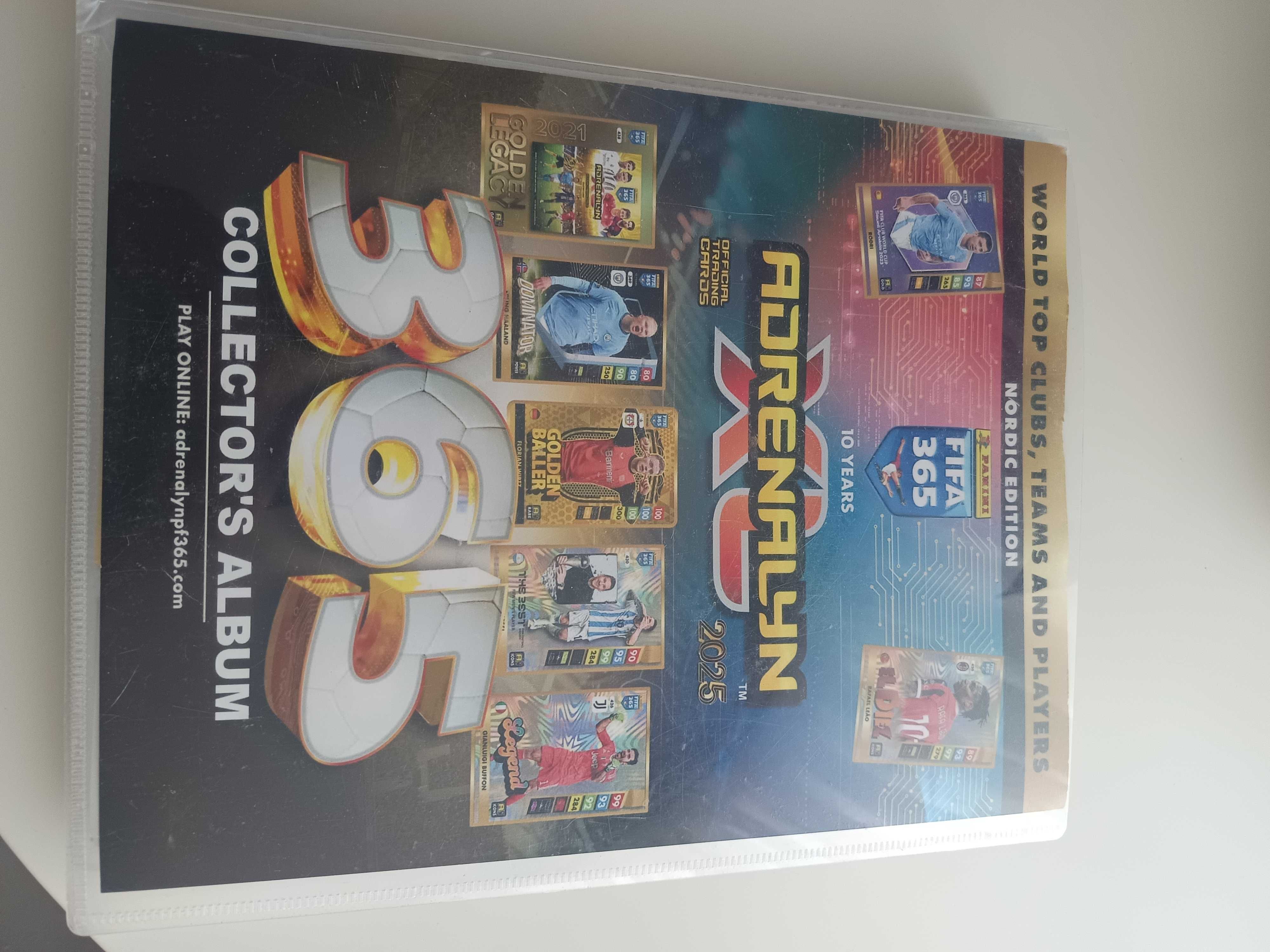 Album piłkarski z kartami Adrenaline 2025