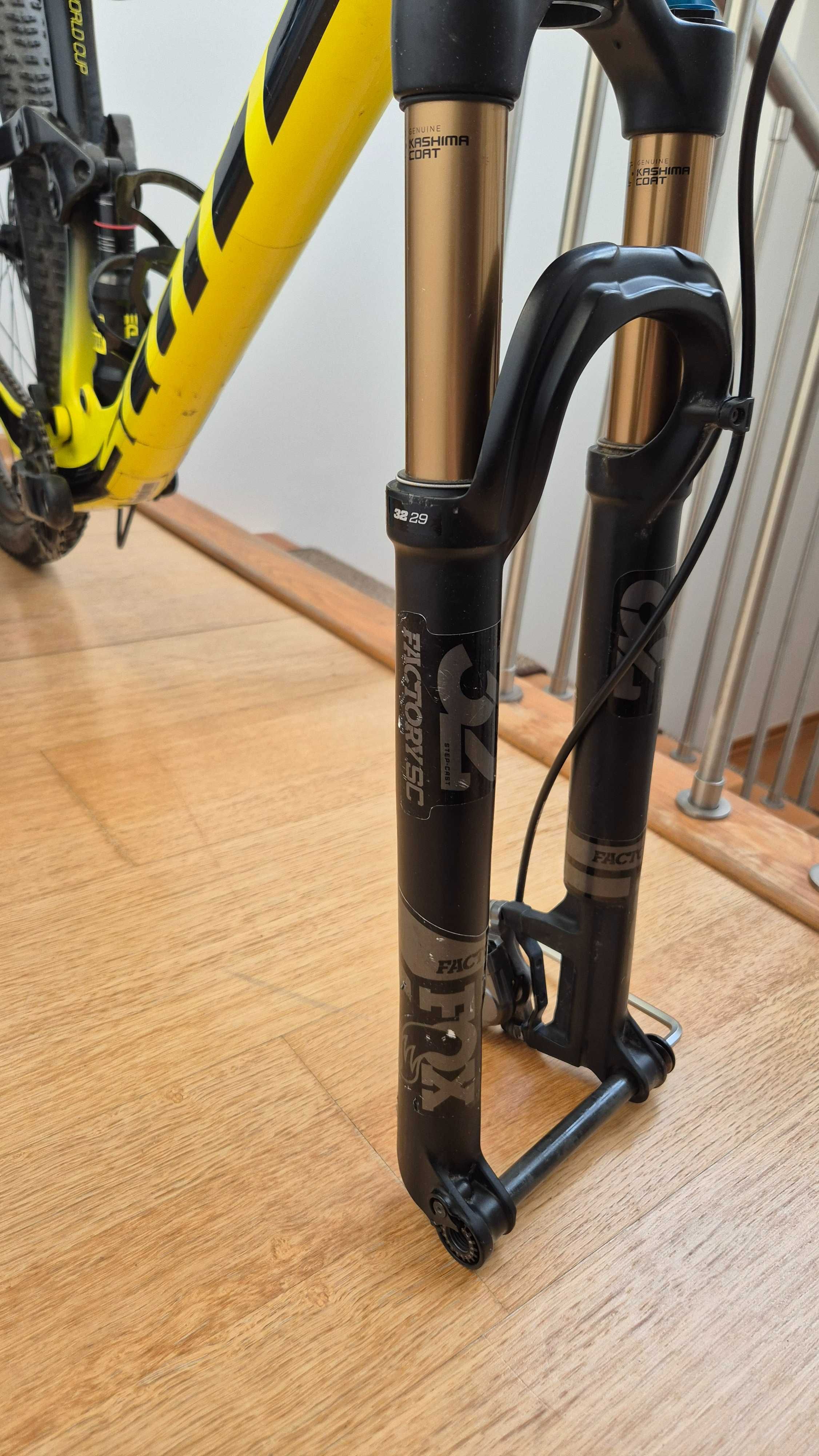 Widelec MTB Fox 32 SC Factory 1390gr! 100mm FIT4 15x110