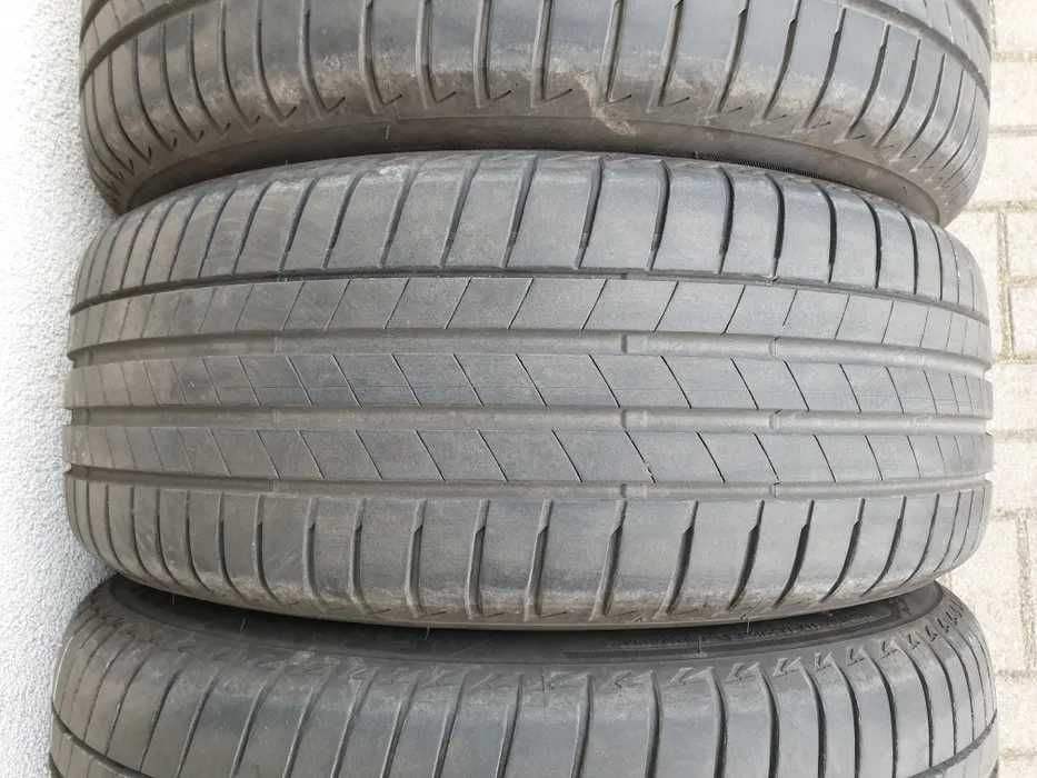 4x Opony Letnie 225/55/18 Bridgestone Turanza T005, 6,5-7 mm, 2019 rok
