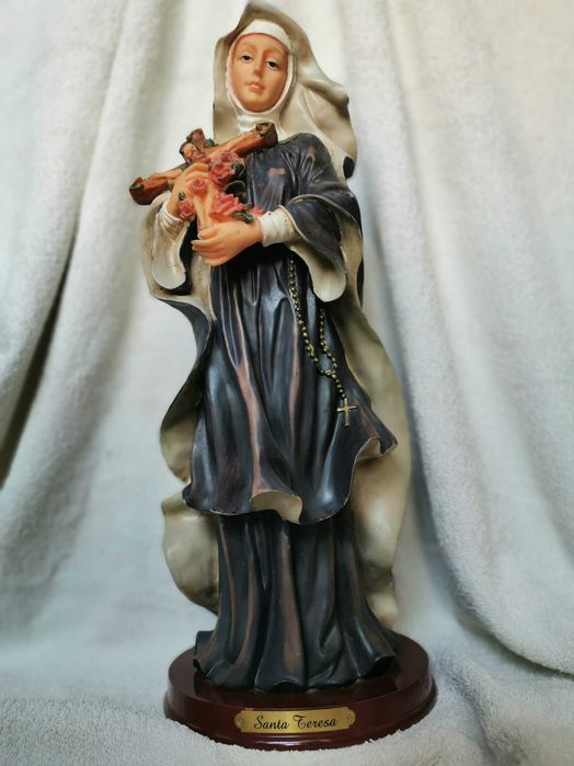 Figura/Estatua Sagrado Coração de Jesus, Santa Teresa, Sra de Fátima