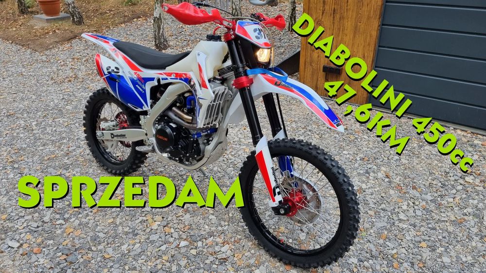 Diabolini  450cc MAX 450 silnik Zongshen Asix Xmotos Kayo Zummav Inferno Enduro