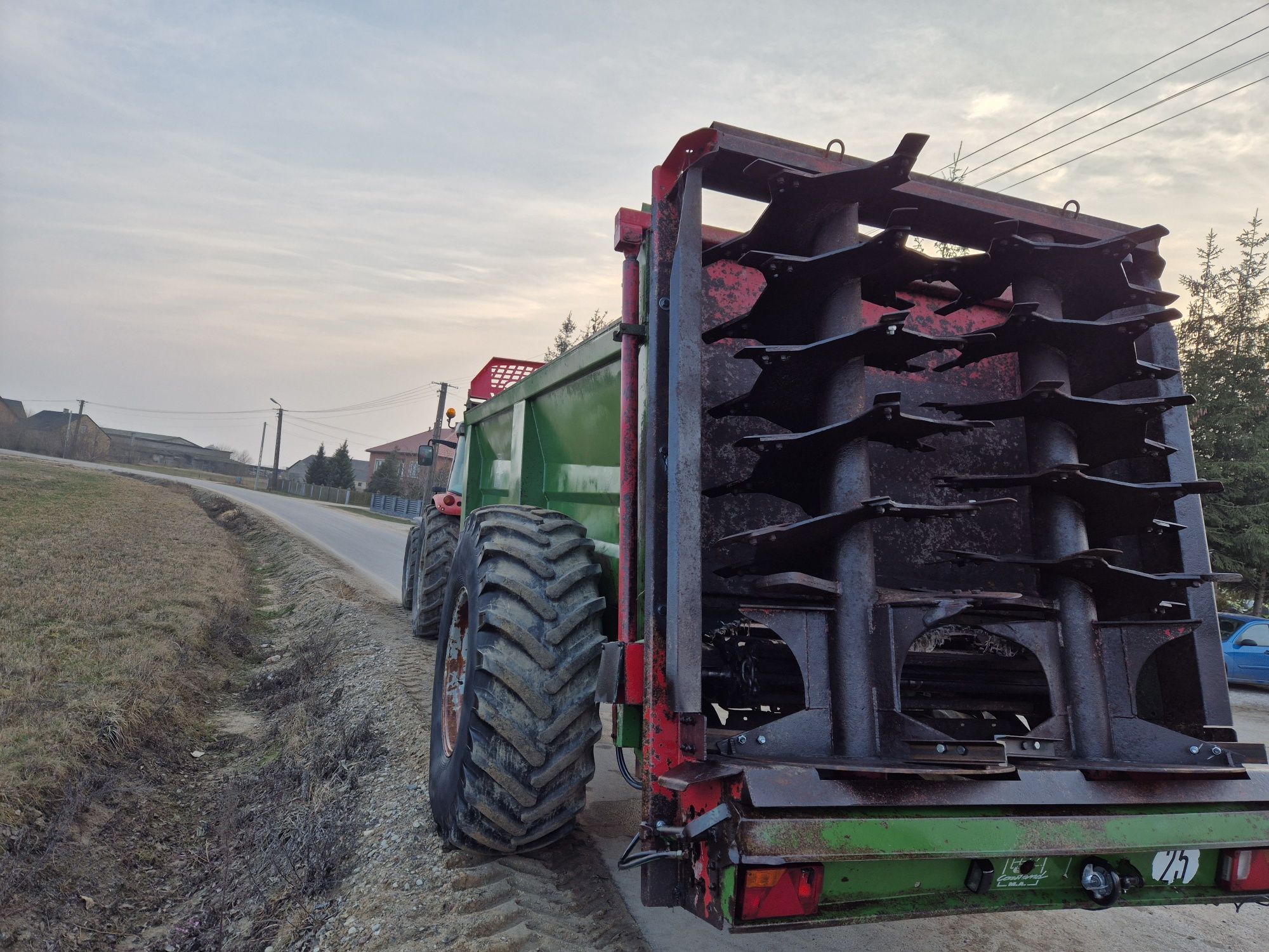 Rozrzutnik obornika Coutand Twister ET11. Gwarancja.