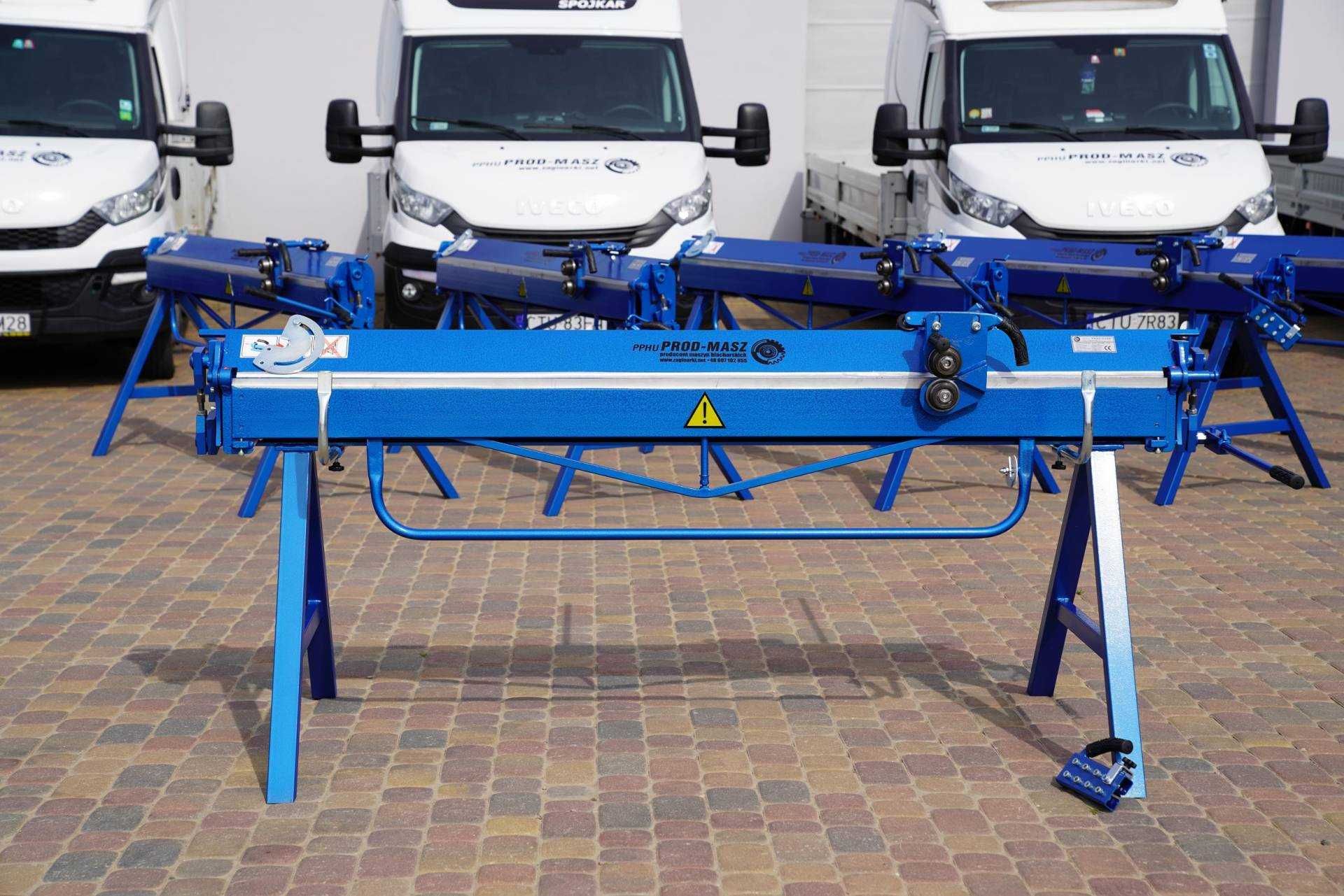Zaginarka do blachy 2,14m/0,8mm/145° Prod-Masz Giętarka Krawędziarka