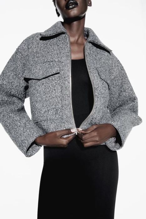 Куртка бомбер zara