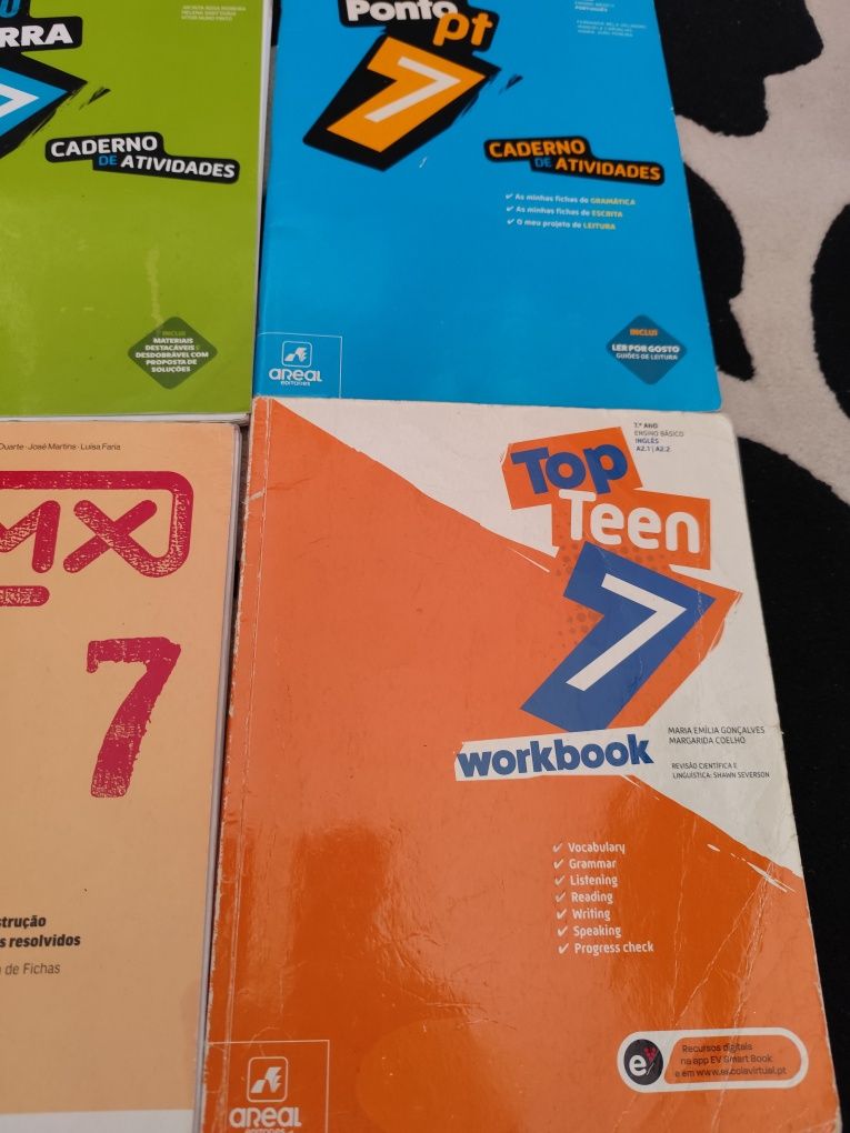 Livros de fichas 7o ano