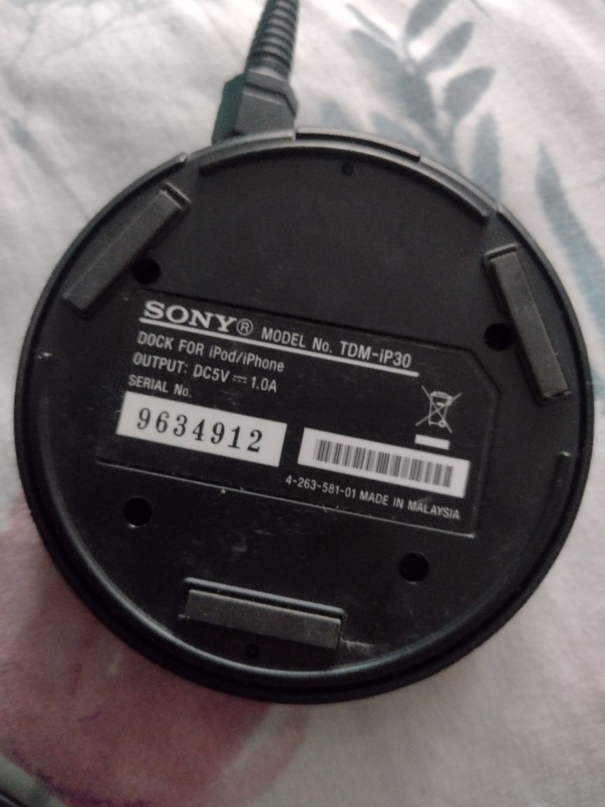Sony stacja dokująca iPod iPhone