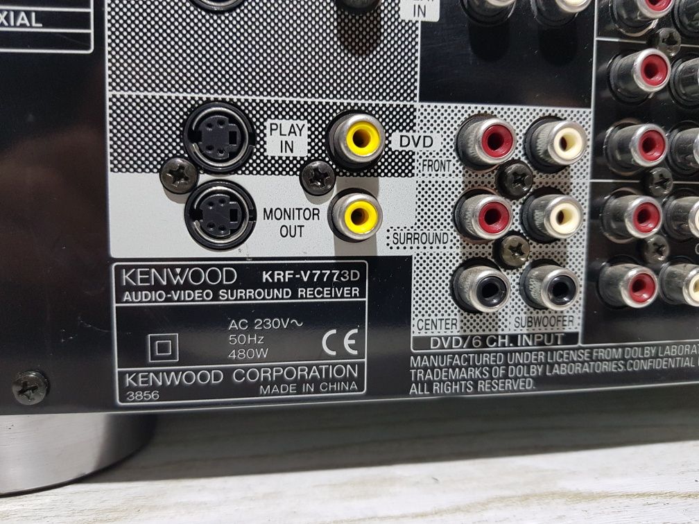 Топ! 7.1 AV  ресивер Kenwood KRF-V7773D 7x120Вт б/у з Німеччини
