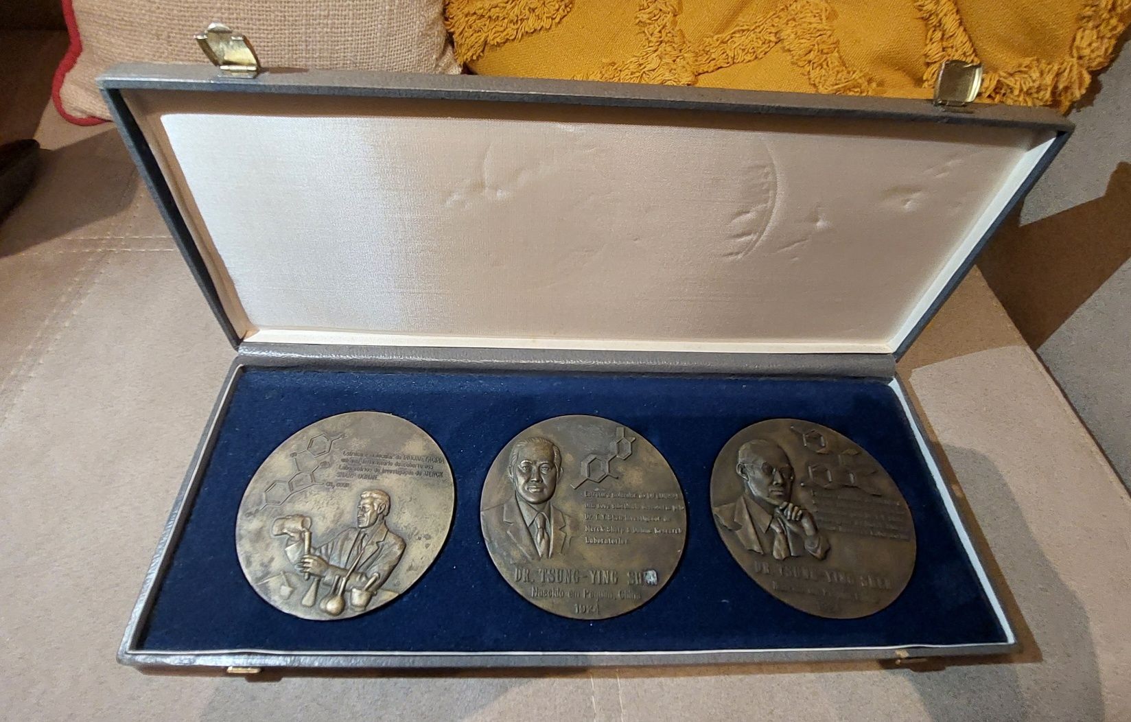 Medalha em bronze coleção