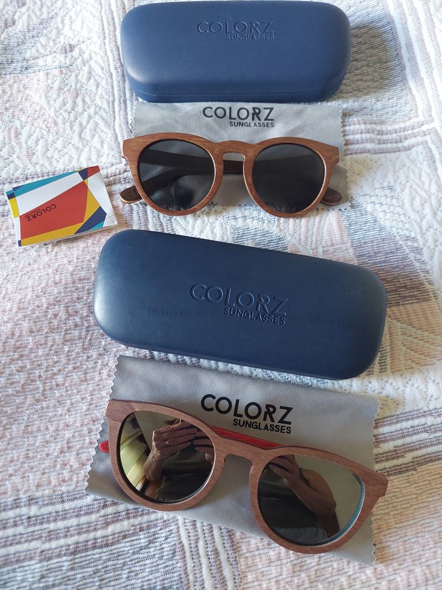 2 pares óculos Colorz