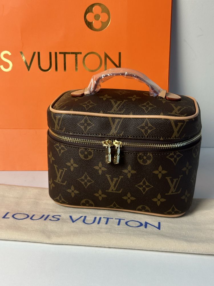 Kosmetyczka torebka kuferek Louis Vuitton monogram Canvas mala torebka