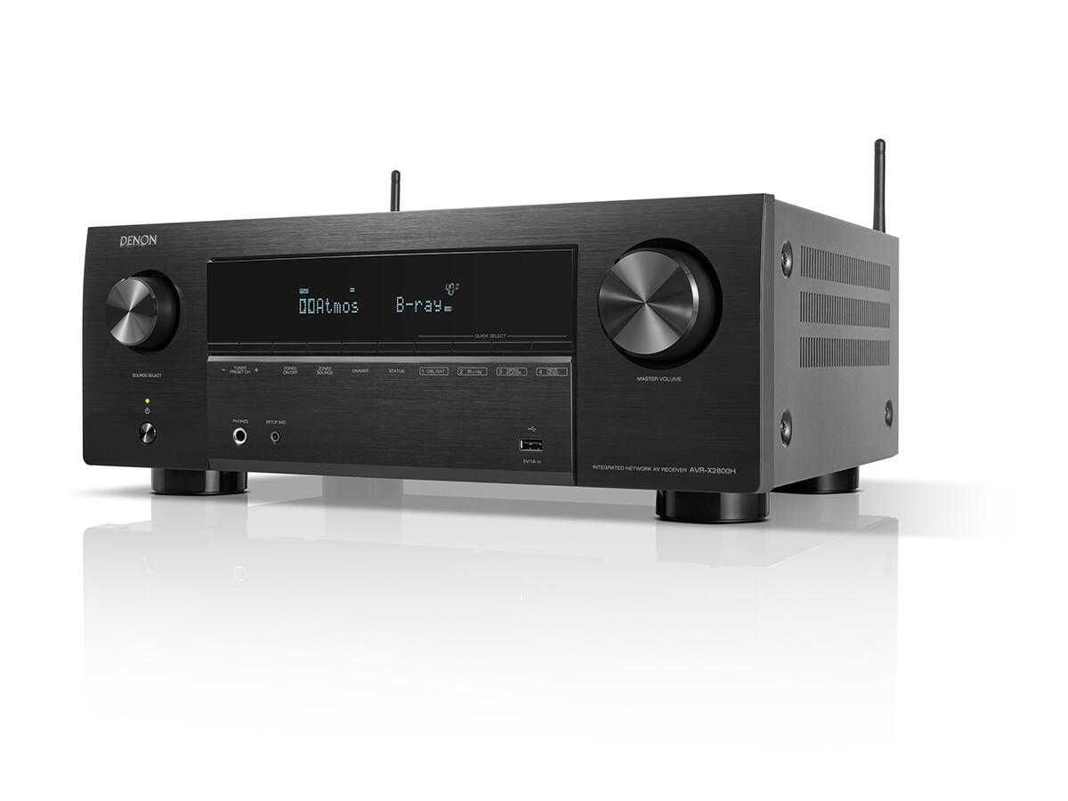 Kino domowe, amplituner 7.2 Denon AVR-X2800H - raty 0%!