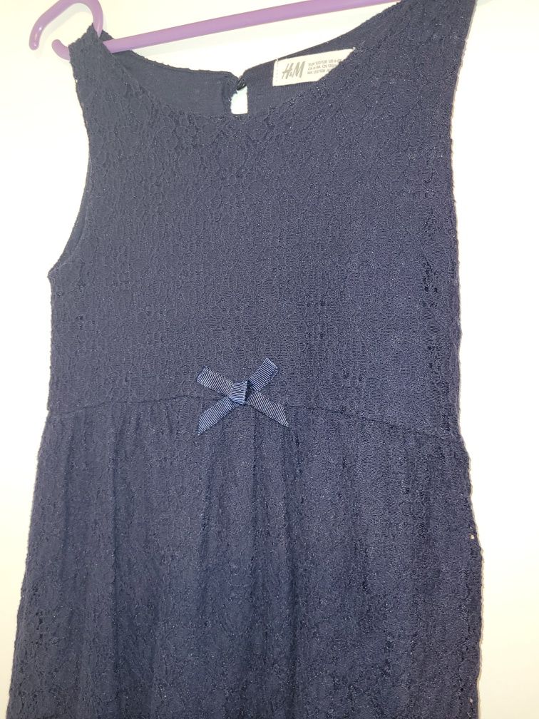 Sukienka H&M koronka 128