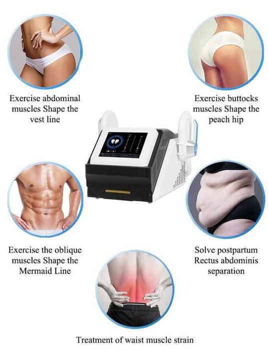 MAQUINA EMS TESLA 3000 WATTS -150 HZ ELETROESTIMULAÇÃO MAGNÉTICA