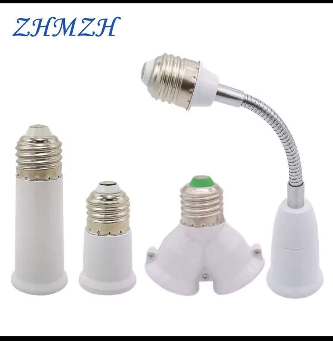 Przejściówki do lamp na E27
