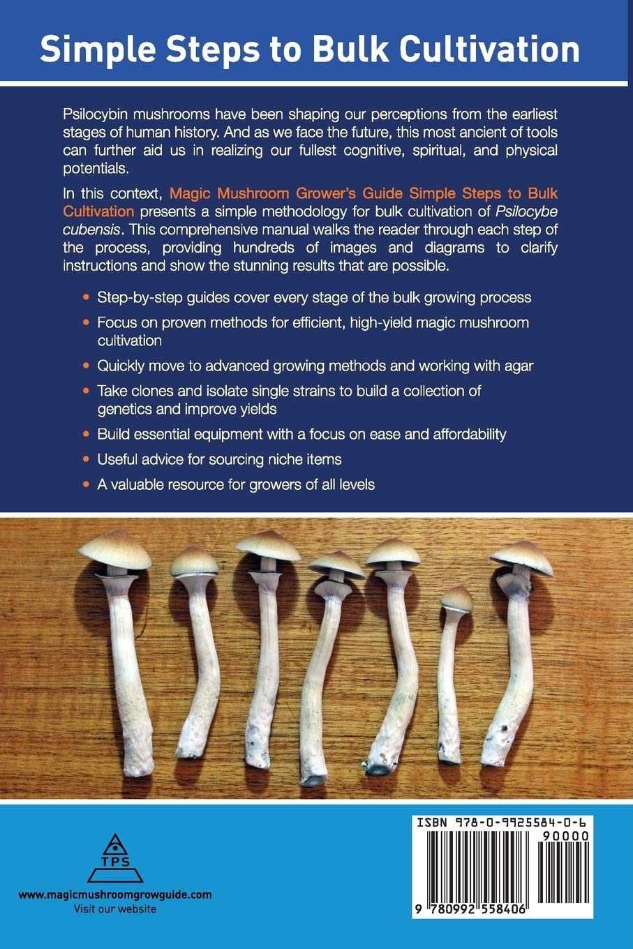 Книга "Magic Mushroom Grower's Guide Simple Steps to Bulk Cultivation"