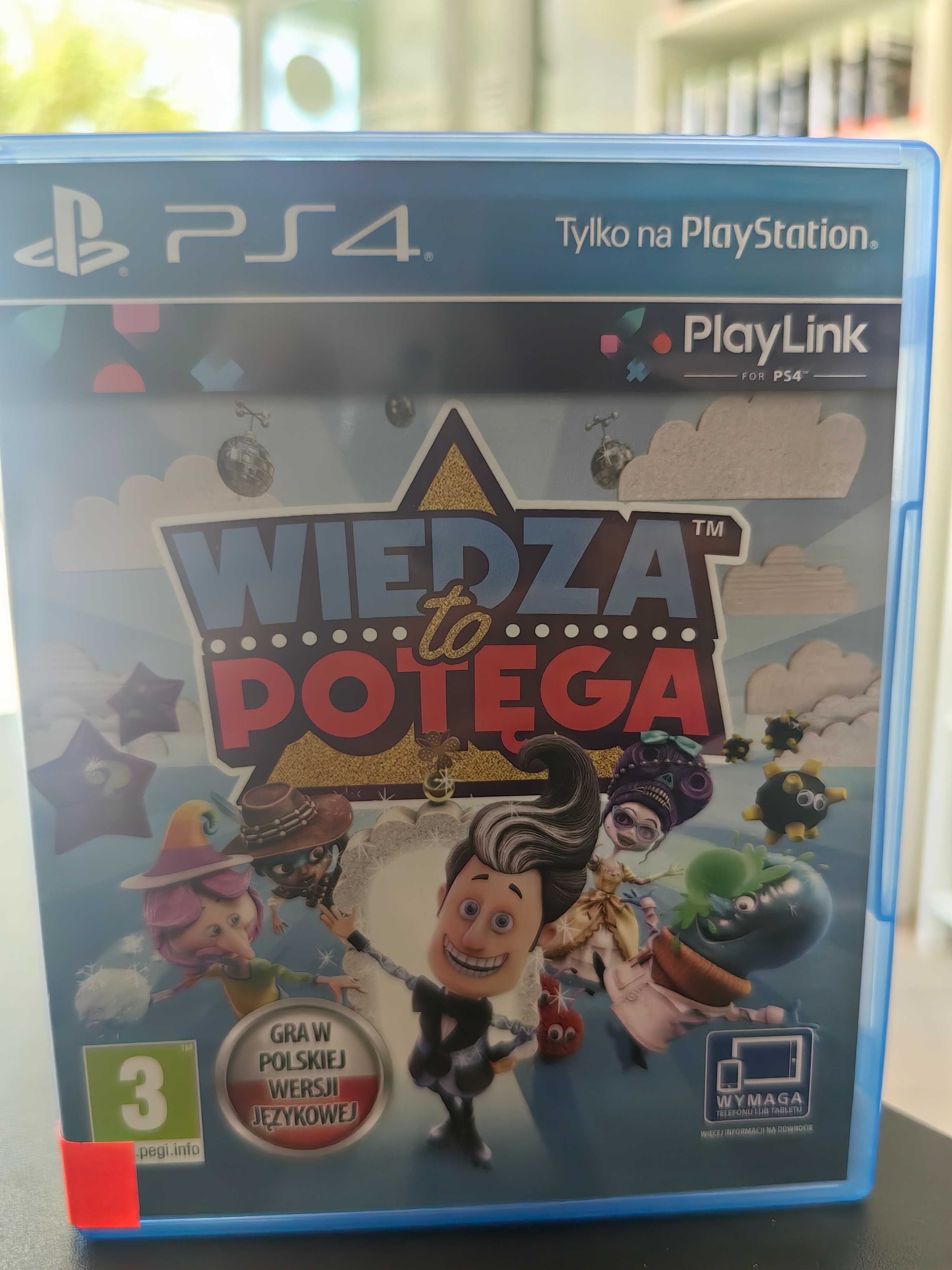 Wiedza to potęga PS4 Wysyłka Wymiana Sklep Mokotów