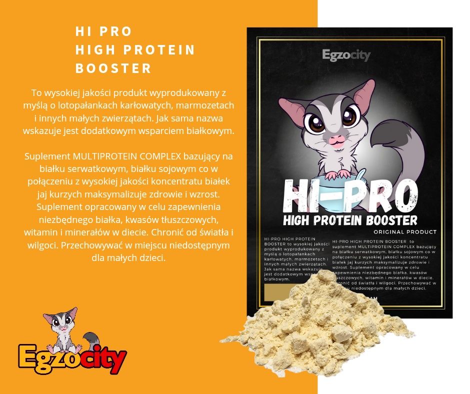 Lotopałanka karłowata HI-PRO BOOSTER  marmozeta tamaryna