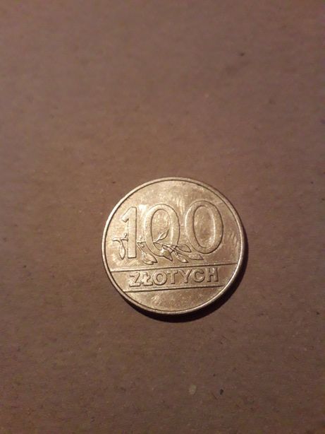 Moneta 100zl.1990