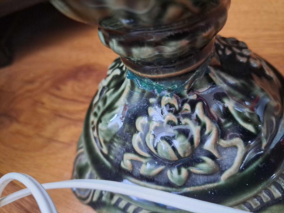 Lampa ceramiczna Mirostowice 1975 rok.