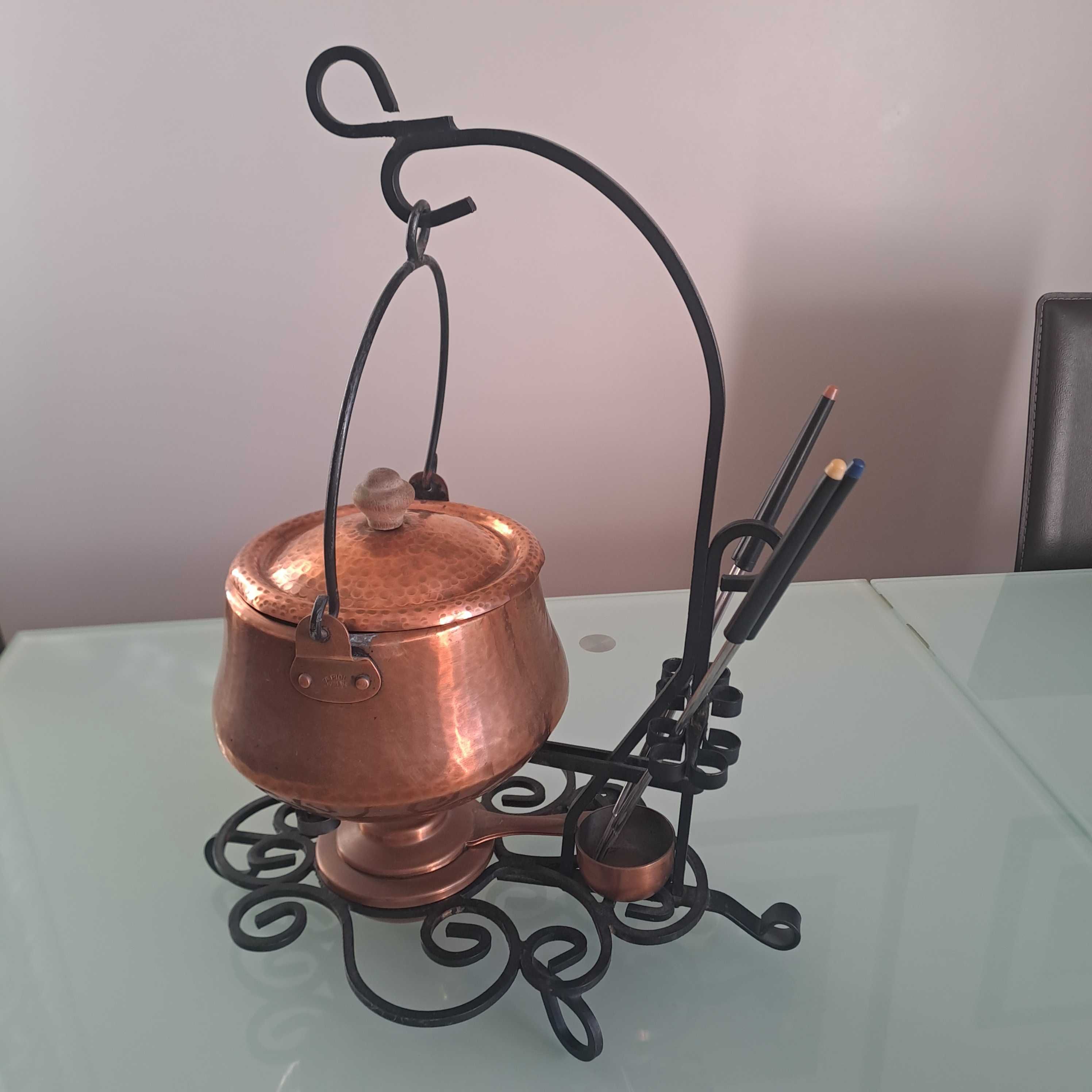 Fondue de Cobre completo2