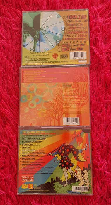 Zestaw The Flaming Lips 3 x CD jewel case