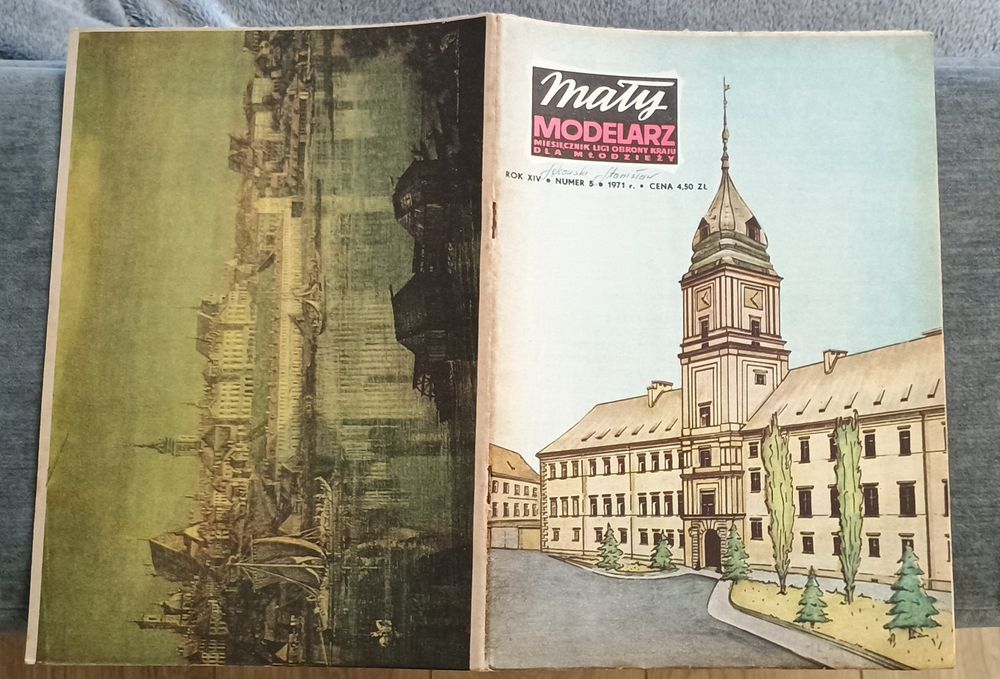 Mały Modelarz Nr 5/1971 - Zamek Królewski w Warszawie 

Na sprzedaż or