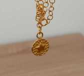 Pulseira Dourada em Aço com Estrela