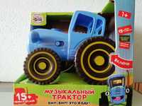 Синій трактор, синий трактор музична іграшка, на українській мові