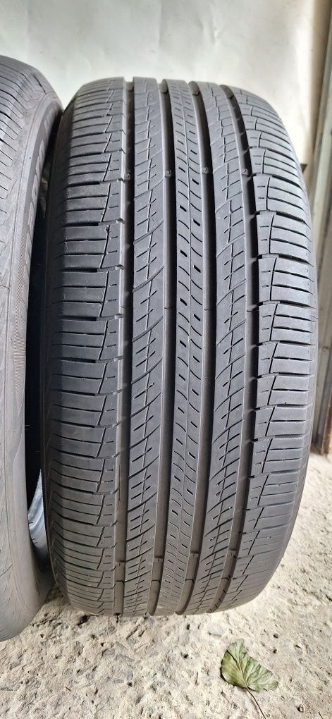 235/55R17 HANKOOK 2шт шины летние 2021год прот.6.60мил