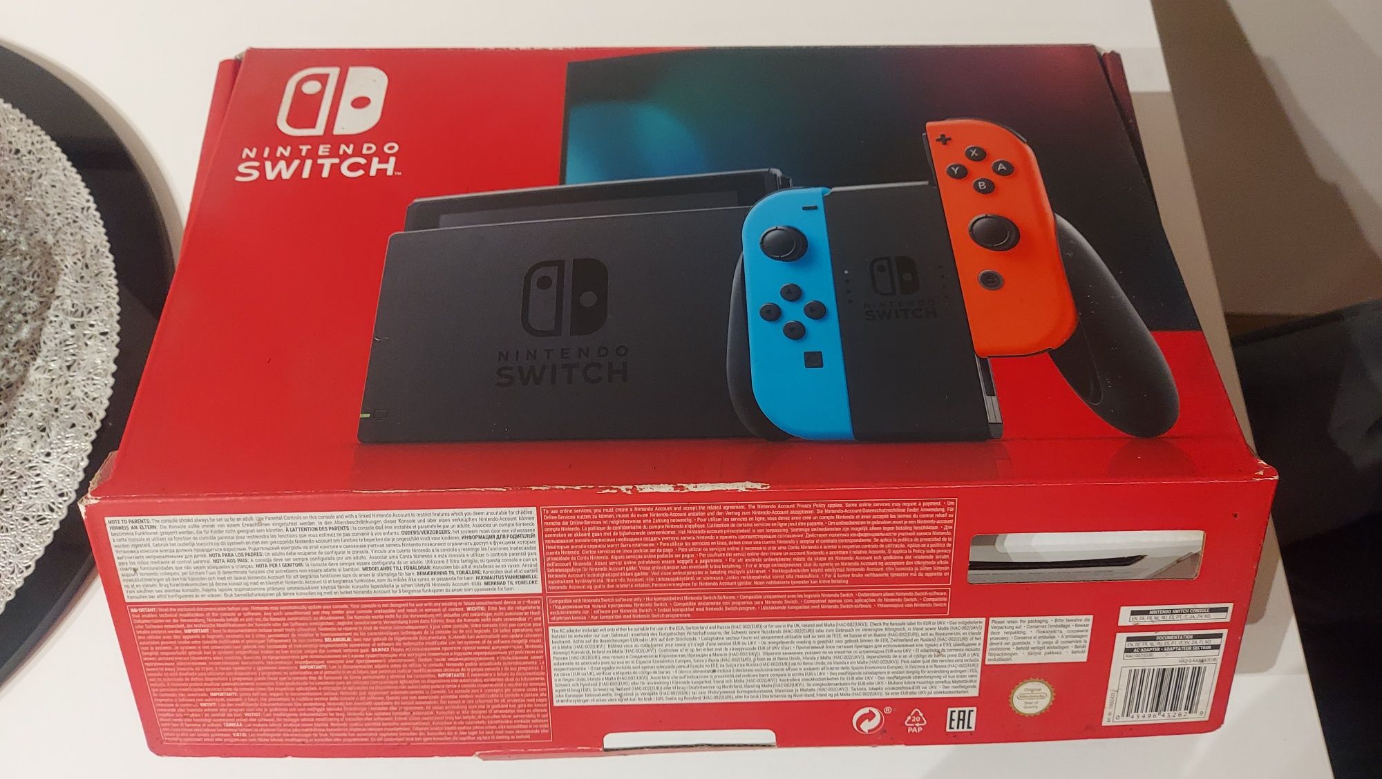 Nintendo Switch - konsola i gry, komplet